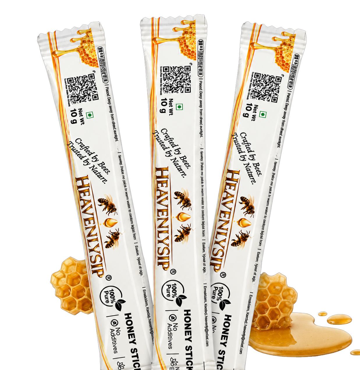 HeavenlySip Honey Sticks